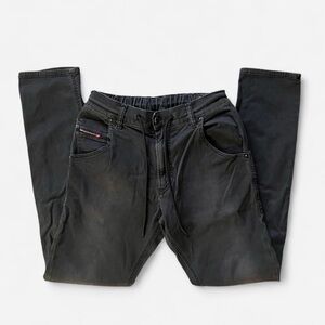 Diesel Krooley Tapered Jogg Jeans in Black men’s 28x32